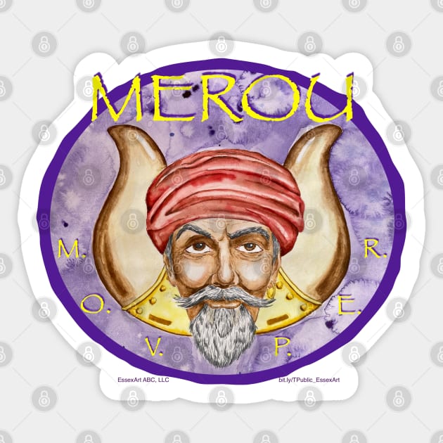 Merou Grotto Mokanna Sticker by EssexArt_ABC